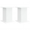 Stojak na rośliny 2 pcs Biały 30,5 x 30 x 43 cm