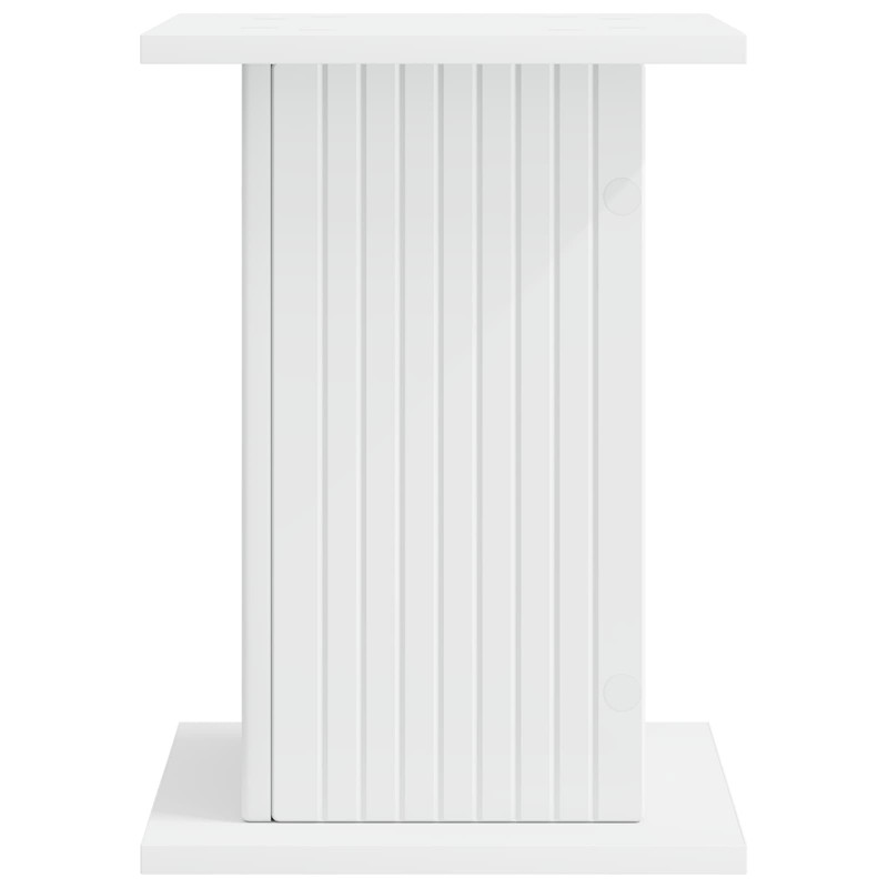 Stojak na rośliny 2 pcs Biały 30,5 x 30 x 43 cm