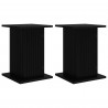 Stojak na rośliny 2 pcs Czarny 30,5 x 30 x 43 cm