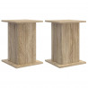 Stojak na rośliny 2 pcs dąb Sonoma 30,5 x 30 x 43 cm