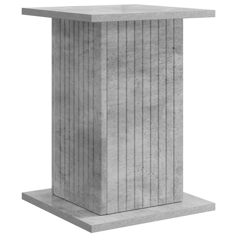 Stojak na rośliny 2 pcs Betonowy szary 30,5 x 30 x 43 cm