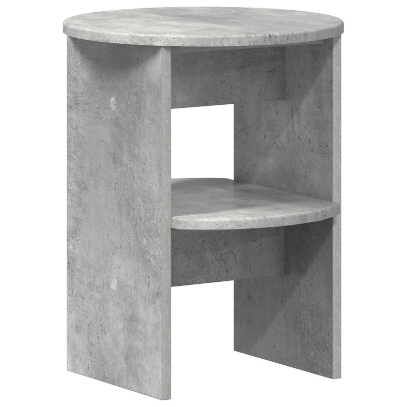 Szafka boczna 2 pcs Betonowy Szary Ø40 x 50 cm
