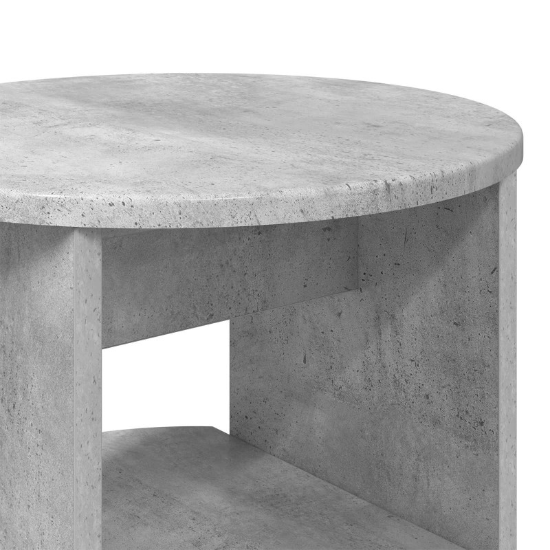 Szafka boczna 2 pcs Betonowy Szary Ø40 x 50 cm