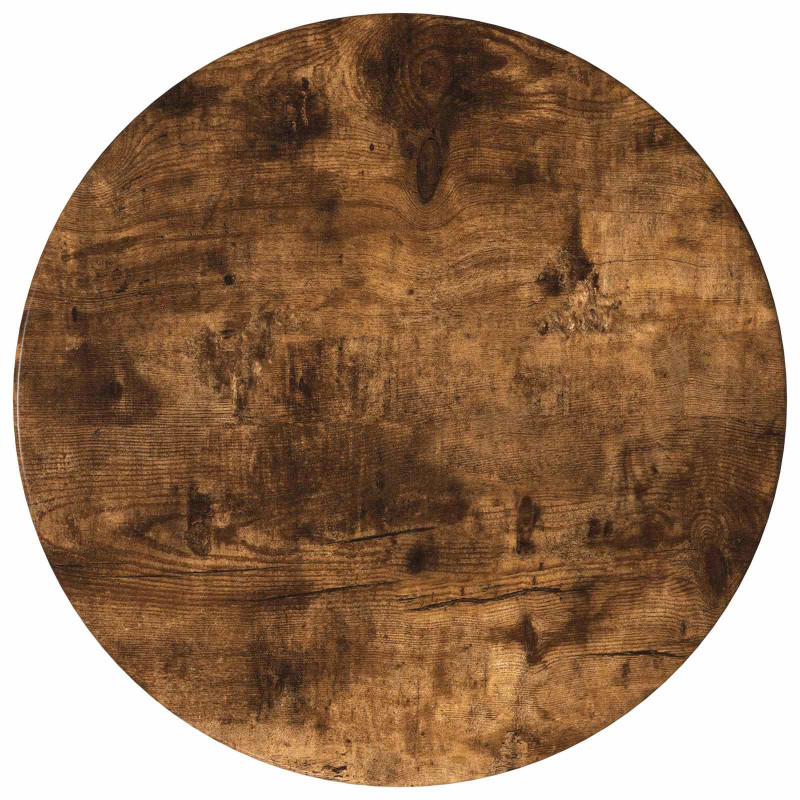Szafka boczna 2 pcs Dąb Wędzony Ø40 x 50 cm Drewno inżynieryjne