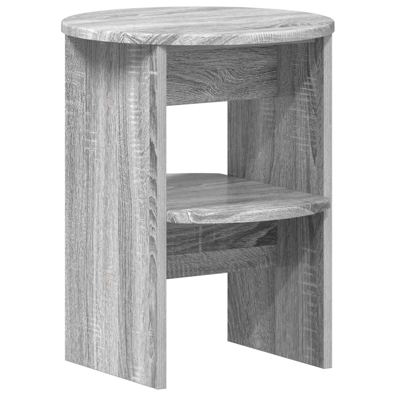 Szafka boczna 2 pcs Szary Sonoma Ø40 x 50 cm