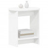 Stolik boczny Biały 50 x 39,5 x 55 cm Drewno inżynieryjne