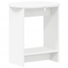 Stolik boczny Biały 50 x 39,5 x 55 cm Drewno inżynieryjne