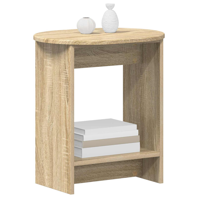 Stolik boczny dąb Sonoma 50 x 39,5 x 55 cm Drewno inżynieryjne