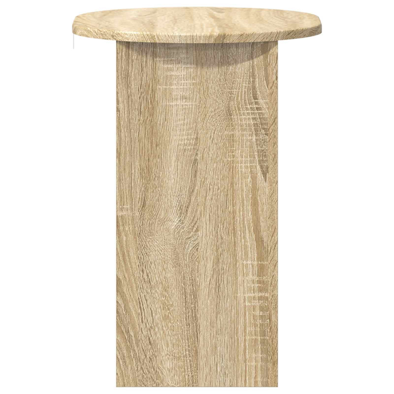 Stolik boczny dąb Sonoma 50 x 39,5 x 55 cm Drewno inżynieryjne