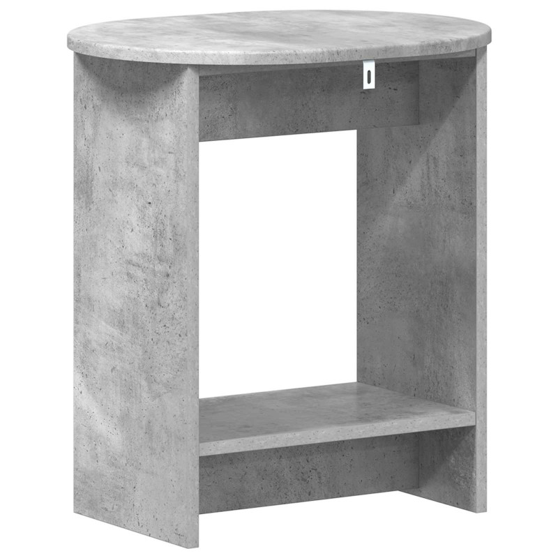 Stolik boczny Betonowy szary 50 x 39,5 x 55 cm