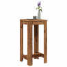Stolik barowy, stare drewno, 51x50x103,5cm