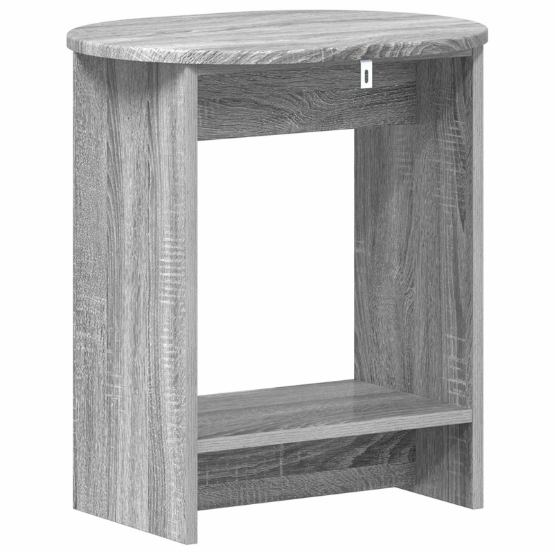 Stolik boczny Szary Sonoma 50 x 39,5 x 55 cm
