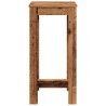 Stolik barowy, stare drewno, 51x50x103,5cm
