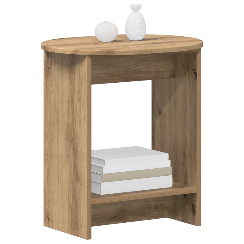 Stolik boczny Dąb artisan 50 x 39,5 x 55 cm Drewno inżynieryjne