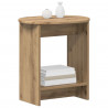 Stolik boczny Dąb artisan 50 x 39,5 x 55 cm Drewno inżynieryjne