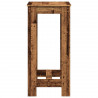 Stolik barowy, stare drewno, 51x50x103,5cm