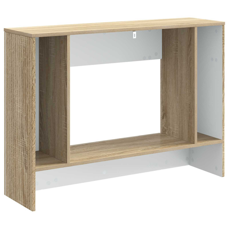 Konsola Paski Dąb Sonoma 101 x 29 x 74 cm Drewno inżynieryjne