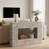 Konsola Betonowy Szary 101 x 29 x 74 cm Drewno inżynieryjne