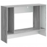Konsola Paski Szary Sonoma 101 x 29 x 74 cm Drewno inżynieryjne