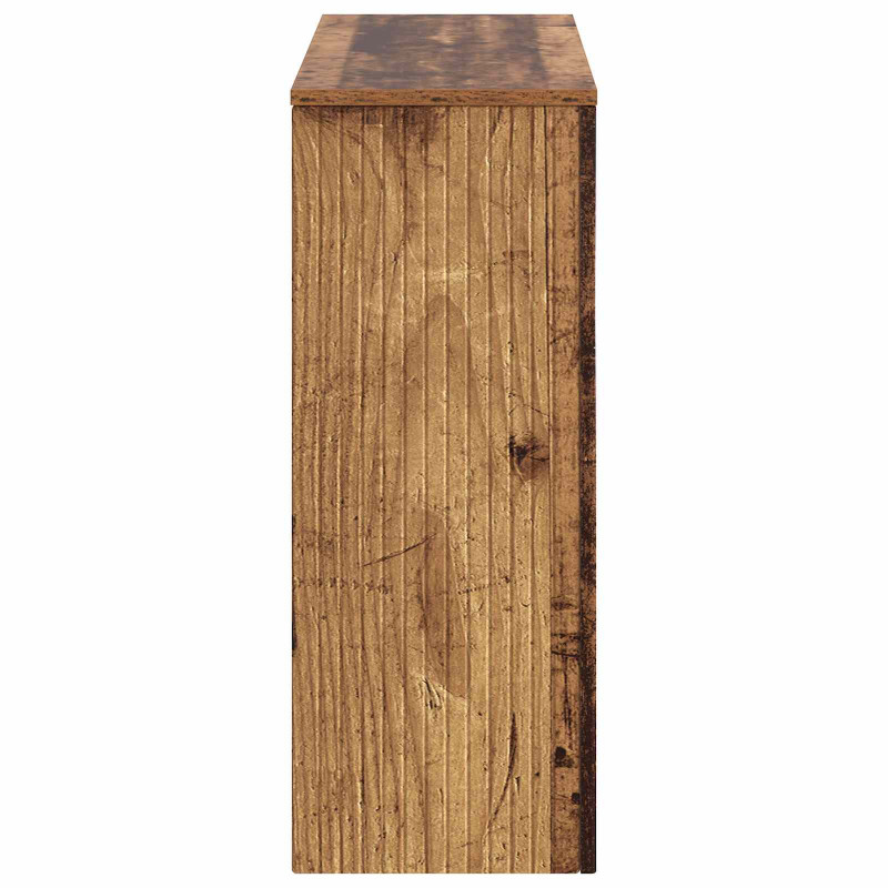 Konsola Paski Stare drewno 101 x 29 x 74 cm Drewno inżynieryjne