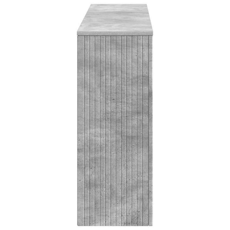 Konsola Betonowy Szary 155 x 29 x 74 cm Drewno inżynieryjne