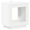 Stolik boczny Biały 60 x 40 x 65 cm Drewno inżynieryjne