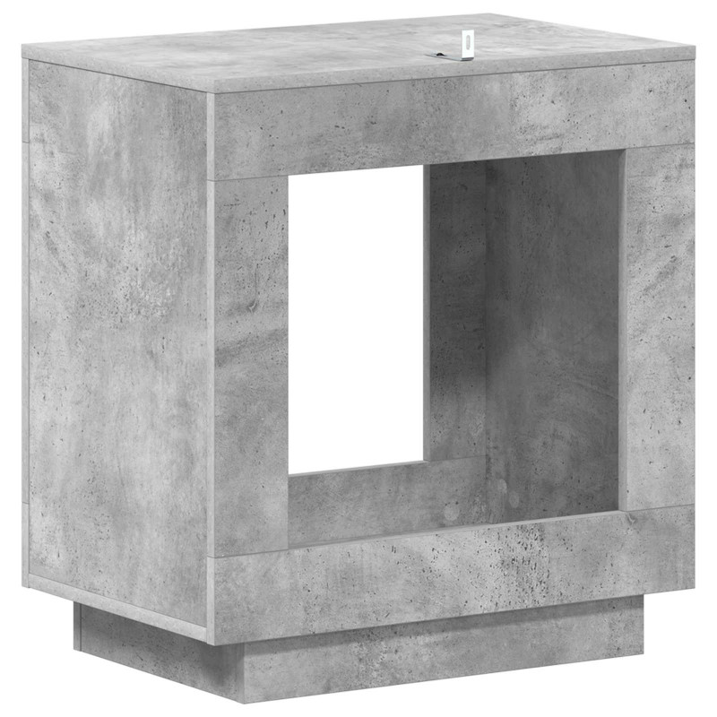 Stolik boczny Betonowy szary 60 x 40 x 65 cm