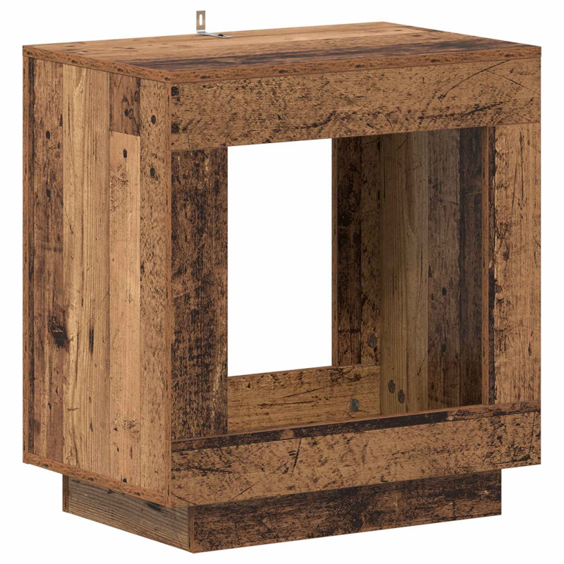 Stolik boczny Stare drewno 60 x 40 x 65 cm Drewno inżynieryjne