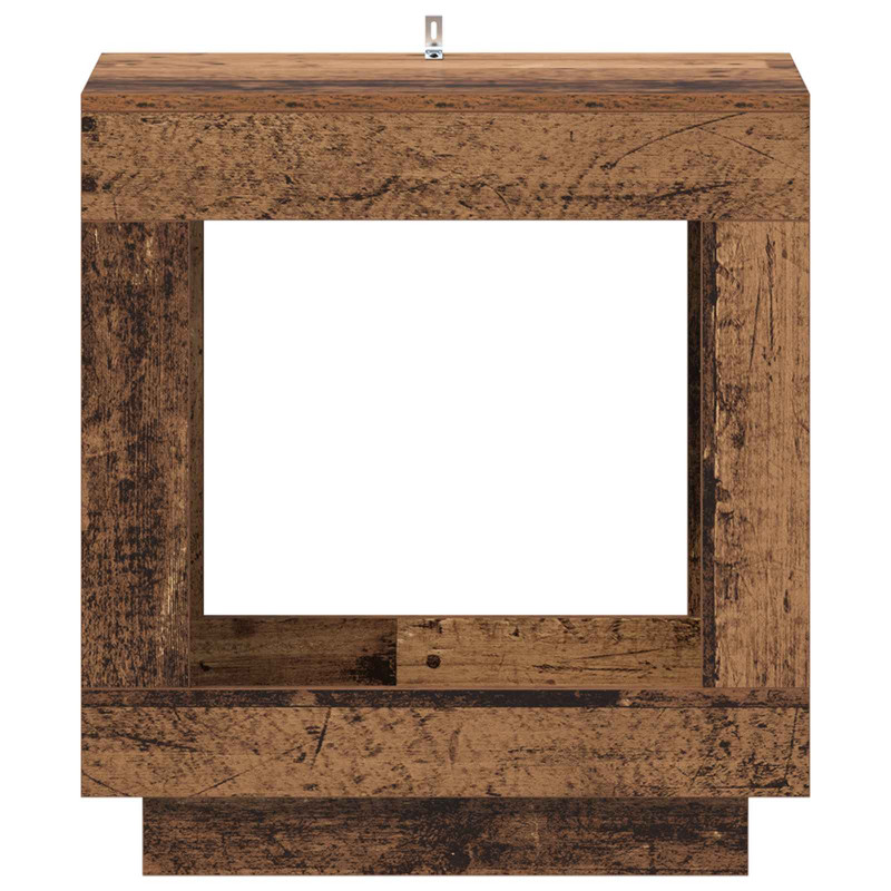 Stolik boczny Stare drewno 60 x 40 x 65 cm Drewno inżynieryjne
