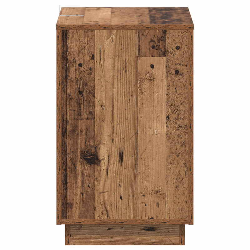 Stolik boczny Stare drewno 60 x 40 x 65 cm Drewno inżynieryjne