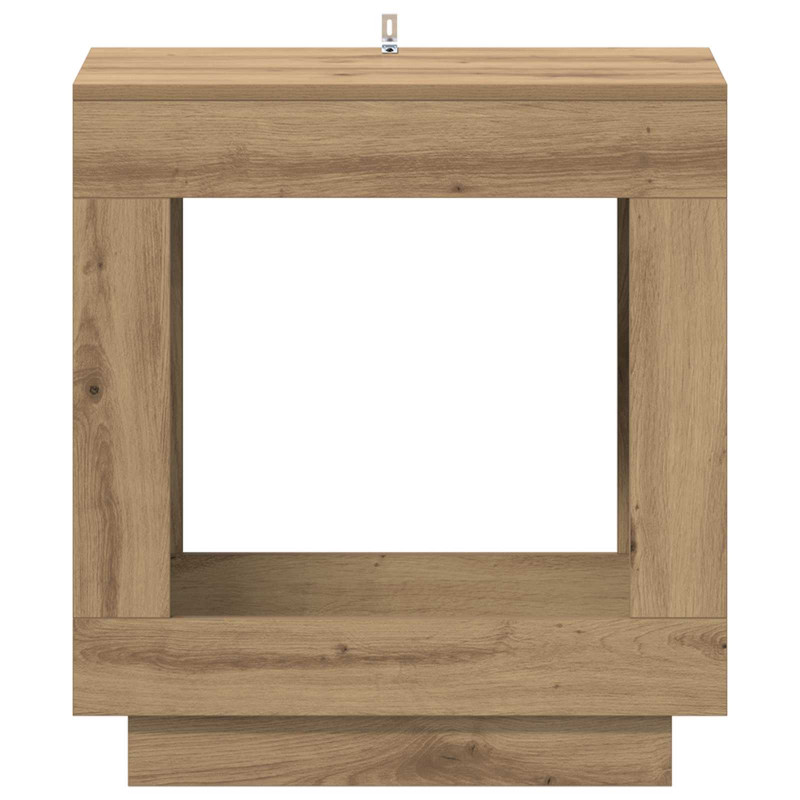 Stolik boczny Dąb artisan 60 x 40 x 65 cm Drewno inżynieryjne