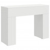 Stolik kawowy Biały 102 x 35 x 75 cm Drewno inżynieryjne