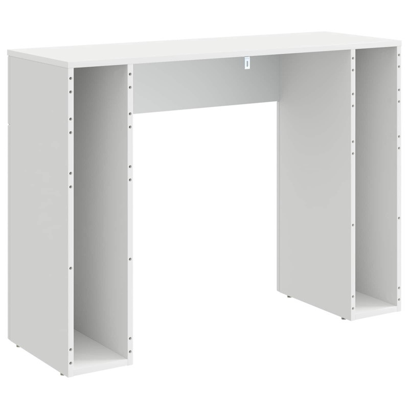 Stolik kawowy Biały 102 x 35 x 75 cm Drewno inżynieryjne