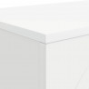 Stolik kawowy Biały 102 x 35 x 75 cm Drewno inżynieryjne