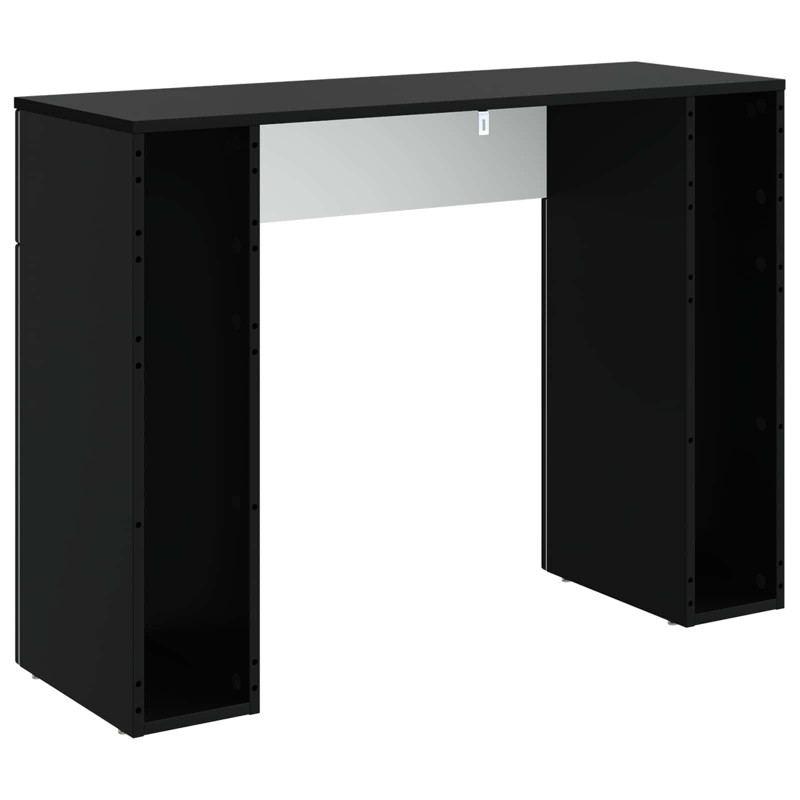 Stolik kawowy Czarny 102 x 35 x 75 cm Drewno inżynieryjne