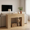 Stolik kawowy dąb Sonoma 102 x 35 x 75 cm Drewno inżynieryjne