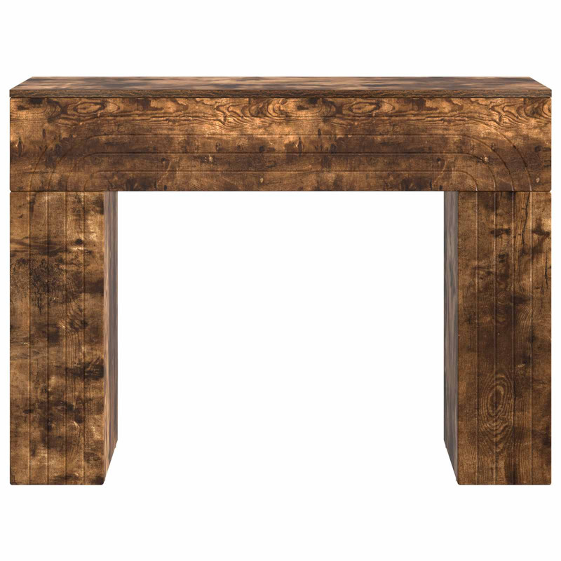 Stolik kawowy Dąb wędzony 102 x 35 x 75 cm Drewno inżynieryjne