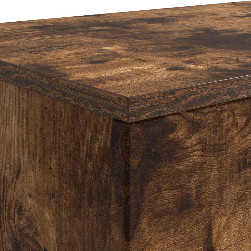 Stolik kawowy Dąb wędzony 102 x 35 x 75 cm Drewno inżynieryjne