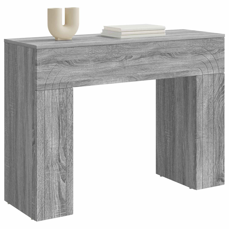 Stolik kawowy Szary Sonoma 102 x 35 x 75 cm Drewno inżynieryjne