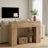 Stolik kawowy Dąb artisan 102 x 35 x 75 cm Drewno inżynieryjne