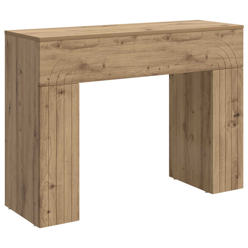 Stolik kawowy Dąb artisan 102 x 35 x 75 cm Drewno inżynieryjne
