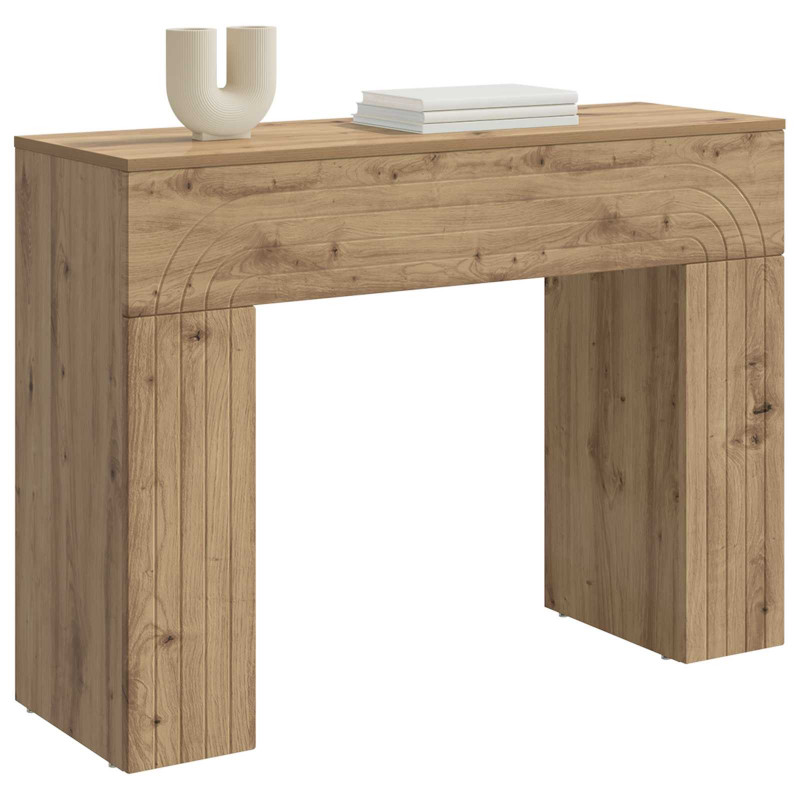 Stolik kawowy Dąb artisan 102 x 35 x 75 cm Drewno inżynieryjne