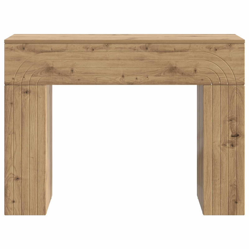 Stolik kawowy Dąb artisan 102 x 35 x 75 cm Drewno inżynieryjne