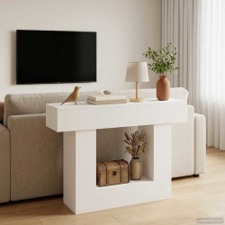 Biały 101 x 30 x 74 cm