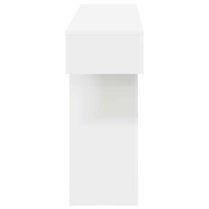 Biały 160 x 30 x 74 cm