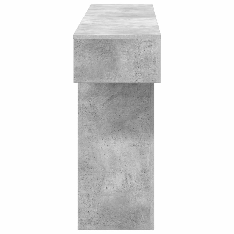 Betonowy Szary 160 x 30 x 74 cm