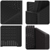 Krzesła do ogrodu 2 pcs Antracyt 53 x 47 x 88,5 cm PP