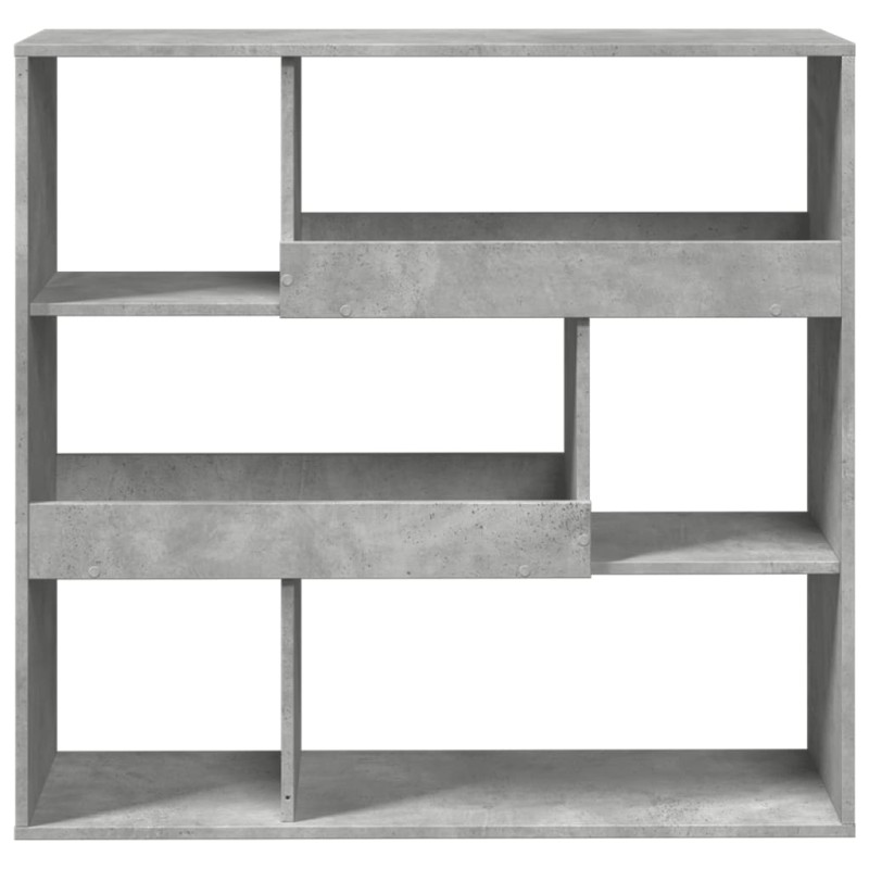 Regał na książki/przegroda, szarość betonu, 100x33x94,5 cm