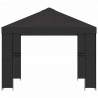 Altana 3 x 3 m antracytowy Poliester i Stal 190 gsm
