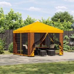 Altana 3 x 3 m żółty Poliester i Stal 190 gsm